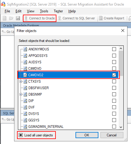 SSMA Oracle Connection